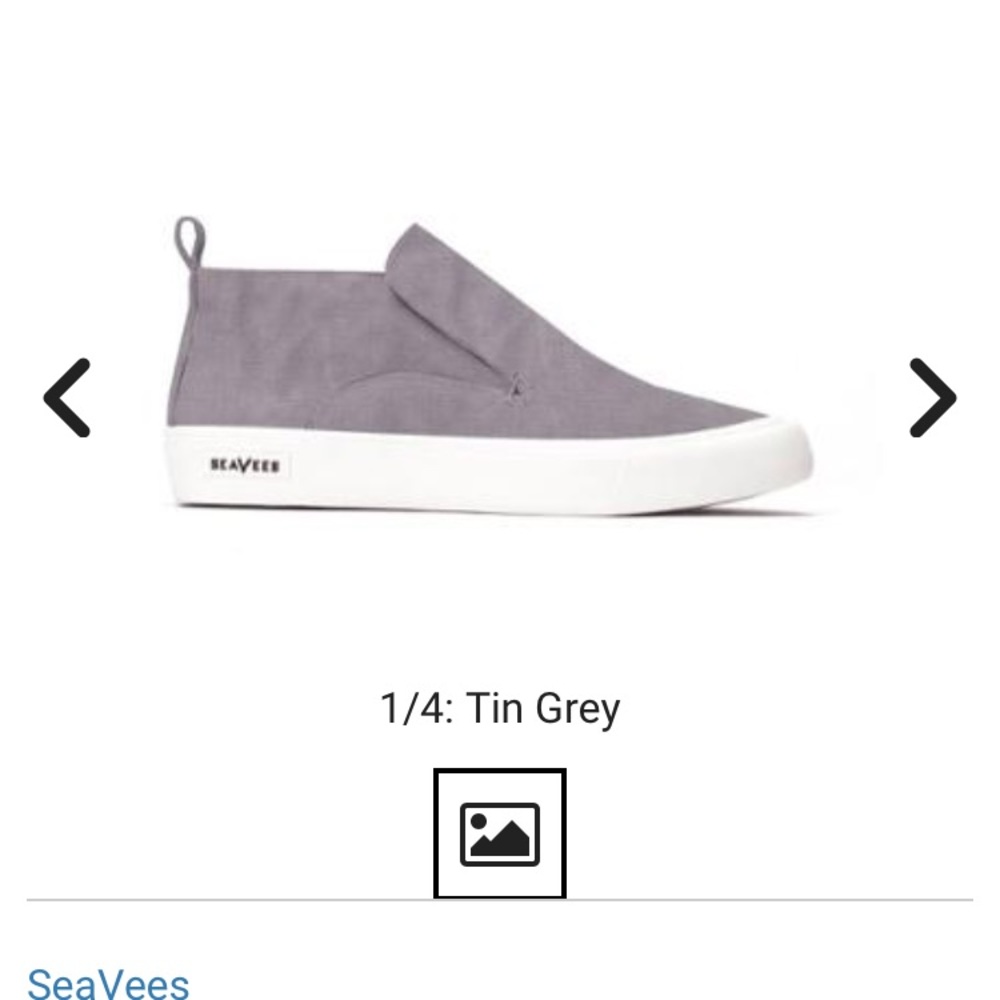Gray Seabees shoes only worn 2x